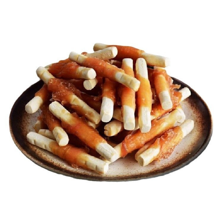 Dog Treats Chicken-flavored Milk Sticks Calcium Chews And Grinding Bones