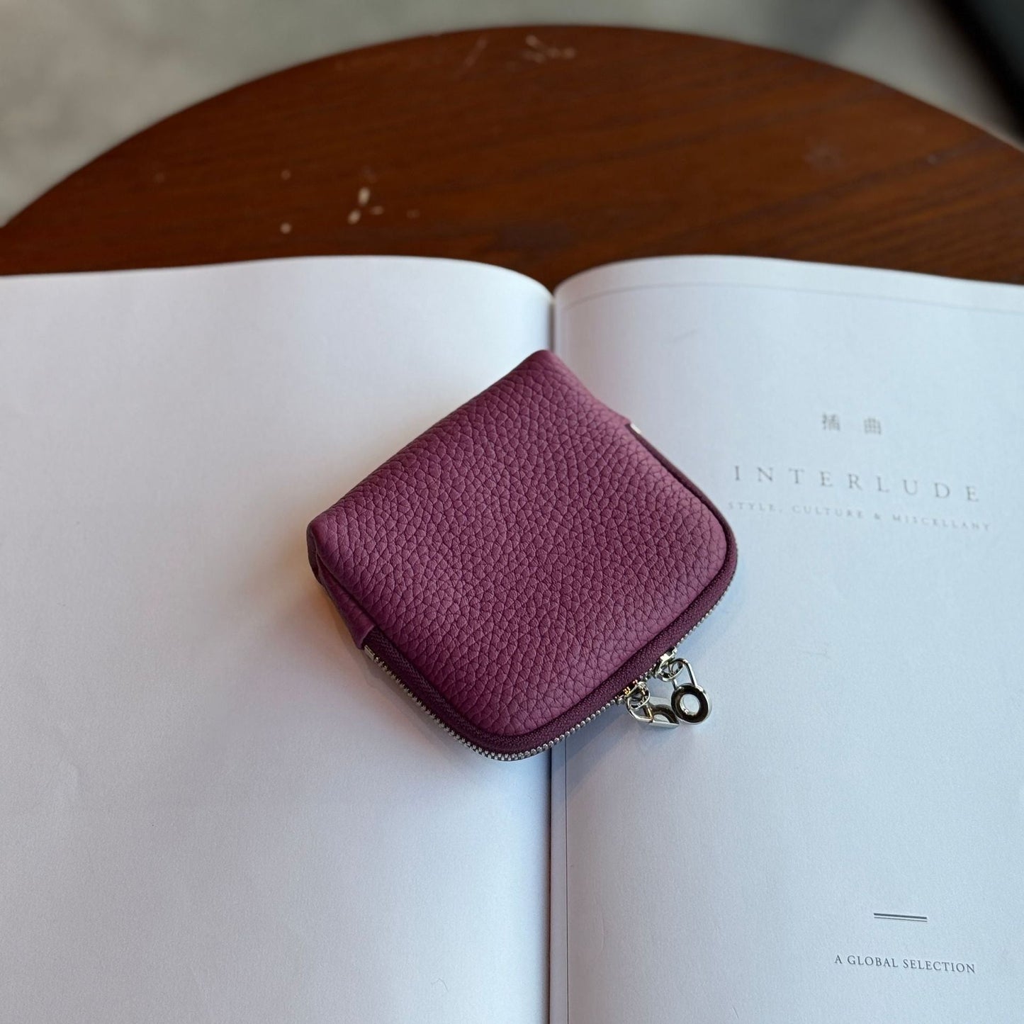 First-layer Cowhide Jewelry Pouch Mini And Convenient