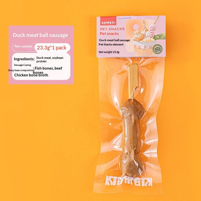 New Pet Treats Dried Meat Skewers Oden Sticks