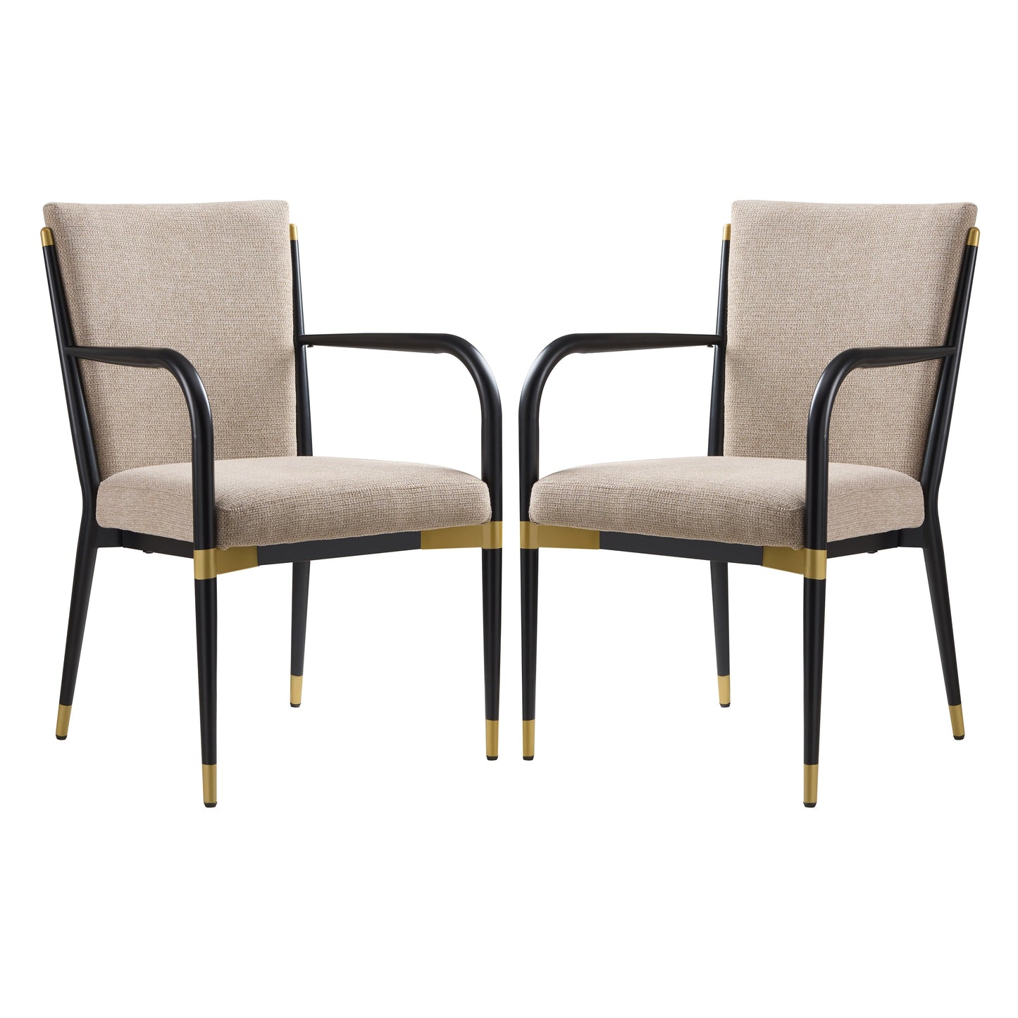 Modern Dining Arm Chair - Set of 2