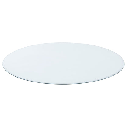 Glass Tops 48-inch 6mm Round Clear Tempered Glass Top