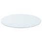 Glass Tops 48-inch 6mm Round Clear Tempered Glass Top