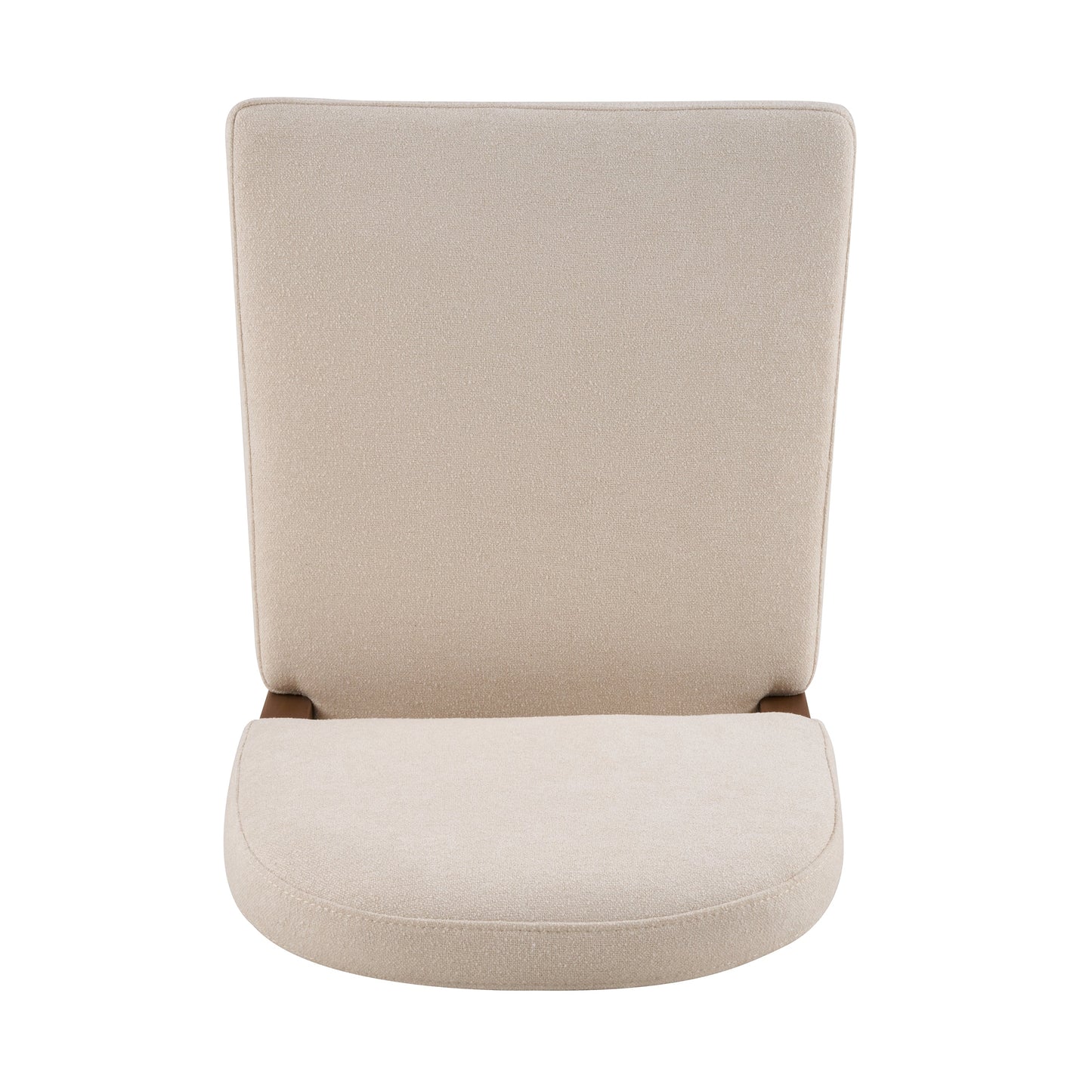 26'' Seat Height Fabric & Rubberwood Bar Stool