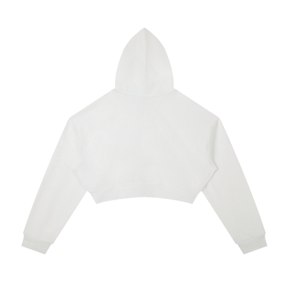 Loki & Ivy Essential Cropped Zip-Up Hoodie