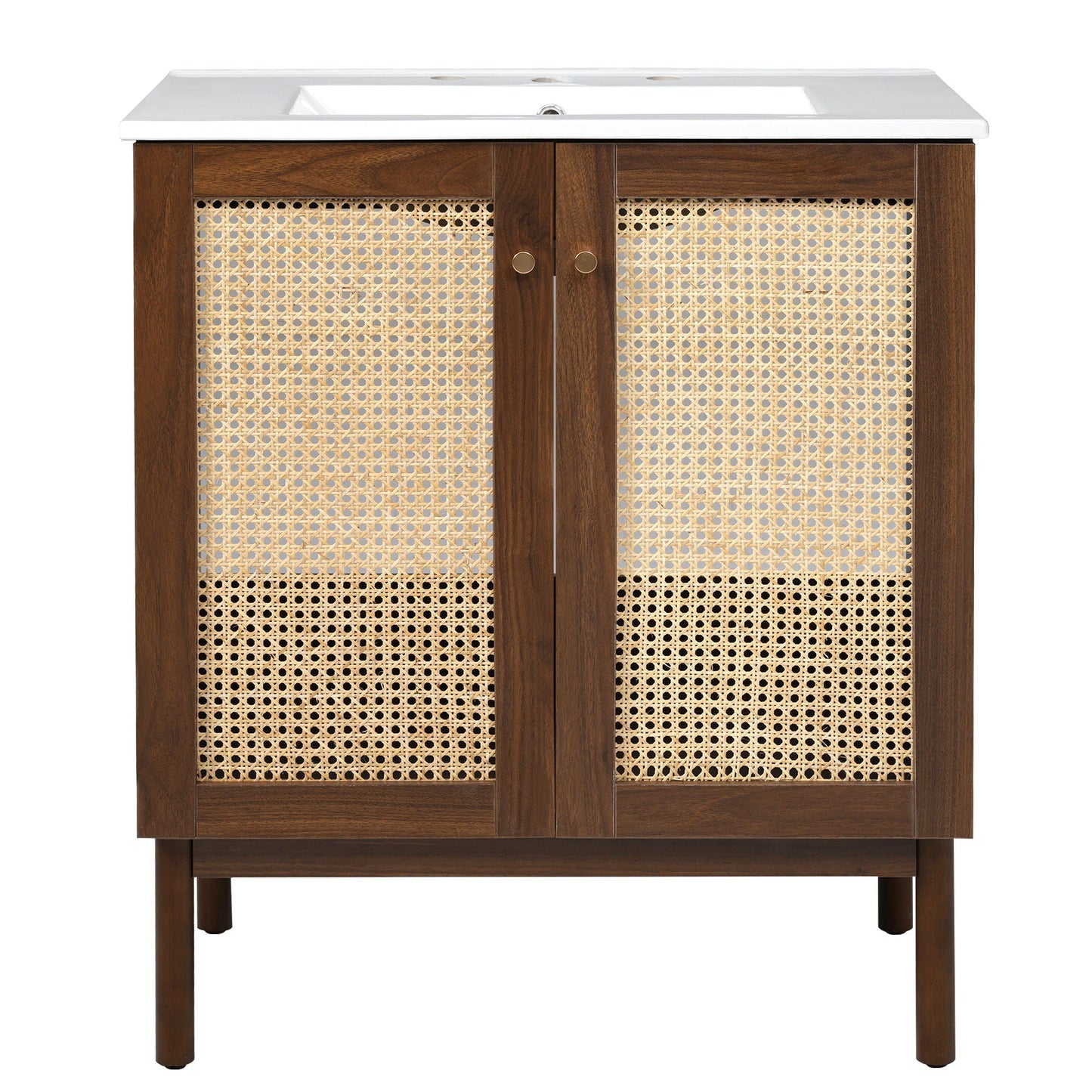 Bathroom Vanity Cabinet With Doors, Soft Close Design
