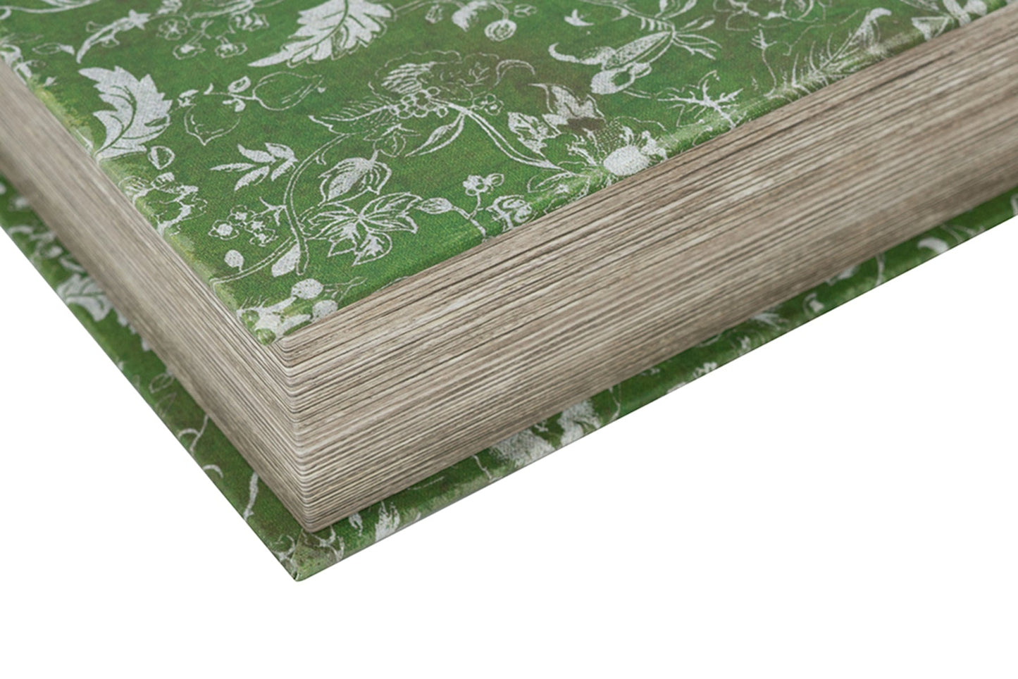 S/2 Decorative Book Boxes with Rustic Floral Patterns