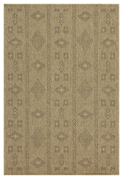 Earth GC_NTL1002 Jute/Mocha Area Rug