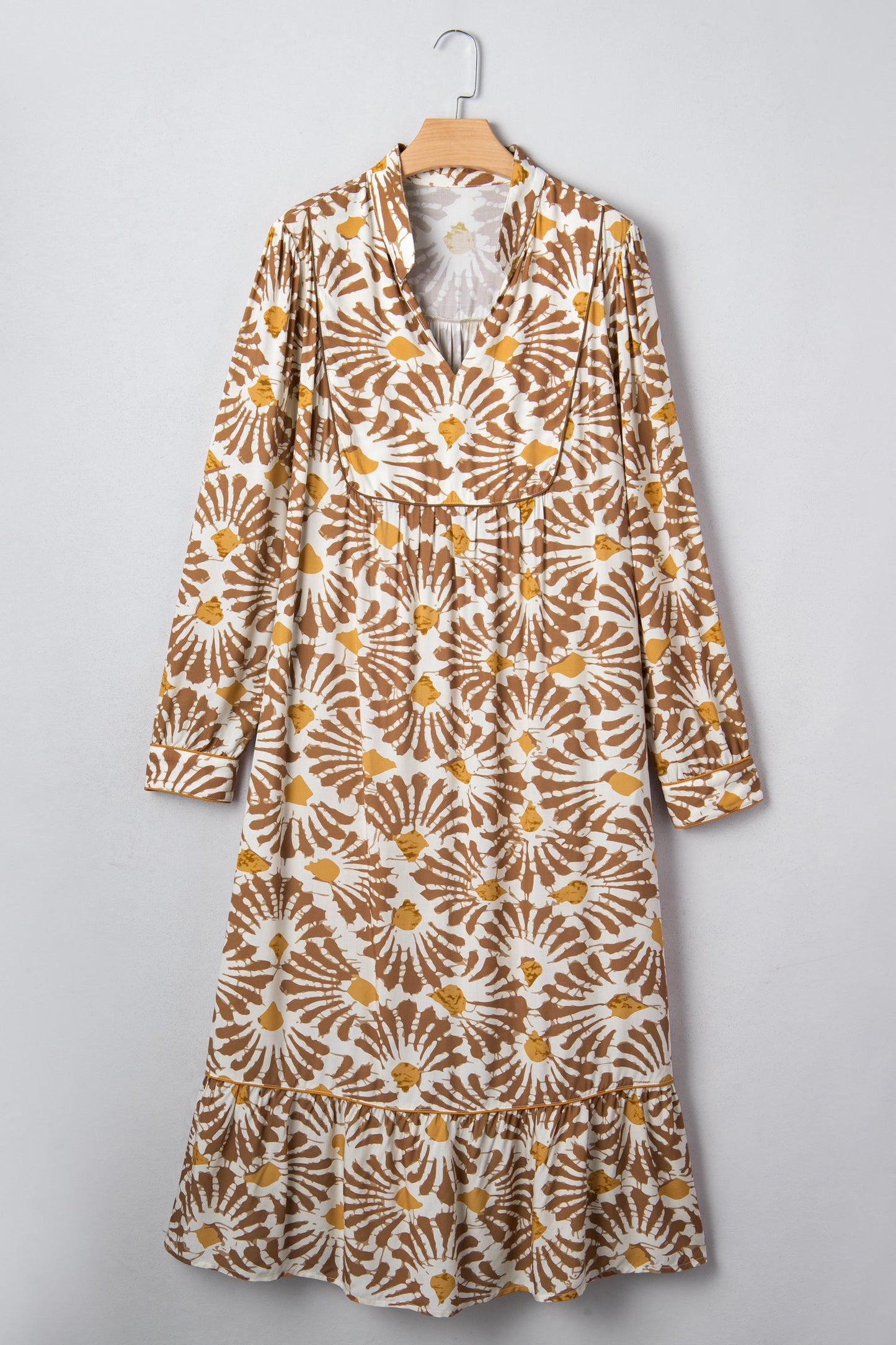 Lorelai Print Loose Long PLUS Dress