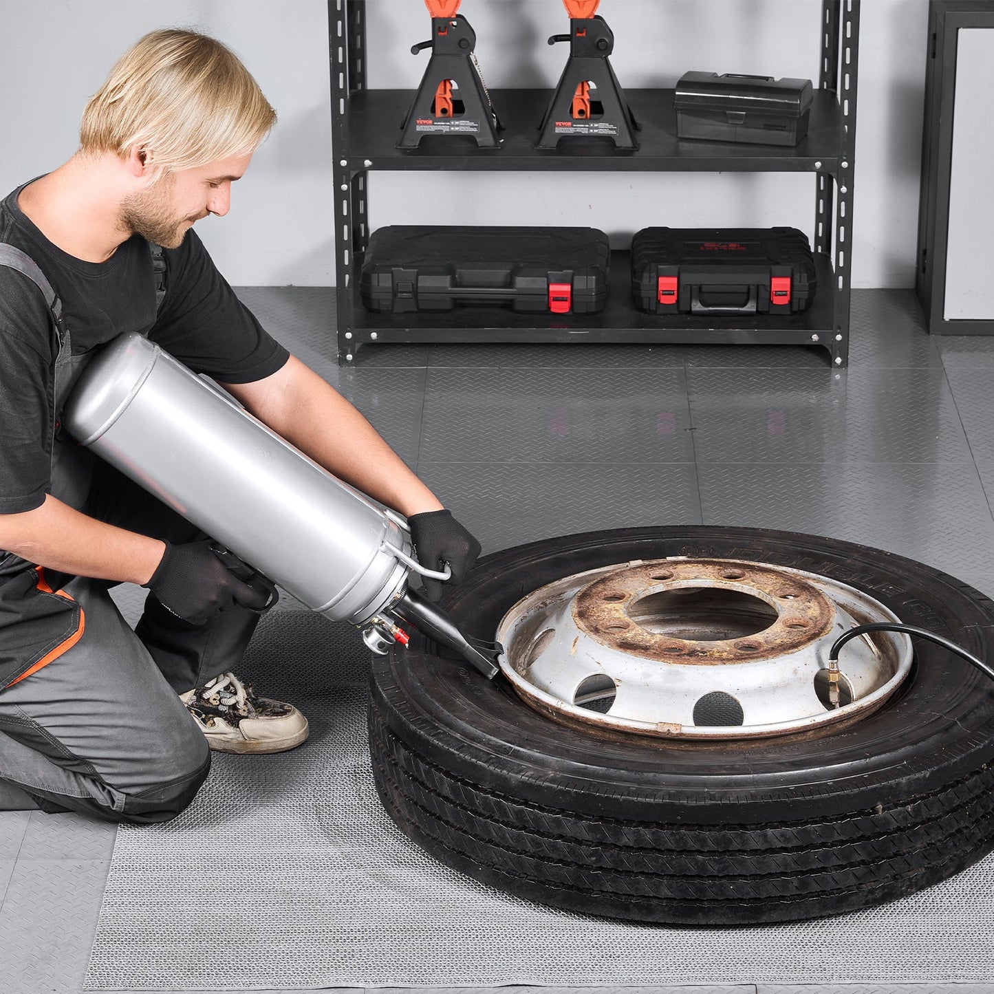 Portable Tire Bead Seater 2.6 Gal / 10 L Air Bead Blaster