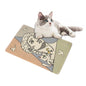 Printed Sisal Cat Scratching Pad No Dandruff Can Be Pasted