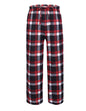 Ekouaer Boys Pajama Pants Long Sleep Pants Soft Elastic Waist Pajama Bottoms Plaid Lounge Pants with 2 Pockets 4-14 Years A-yarn Dyed Lattice2 4-5T - # BOAA11710001