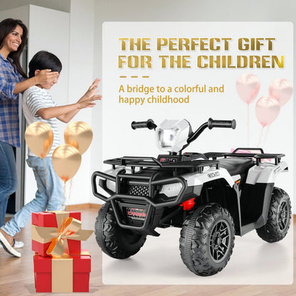 Electric 12V ATV Quad for Kids with 2 Speeds and 2x30W Motor