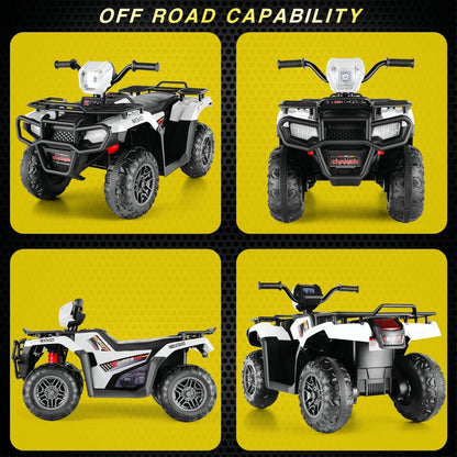 Electric 12V ATV Quad for Kids with 2 Speeds and 2x30W Motor