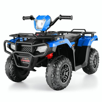 Electric 4-Wheeler Quad for Kids - 12V Battery Powered Ride-On with Dual Speeds