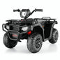 Electric 4-Wheeler Quad Car for Kids with MP3 & Light - 12V Battery Powered