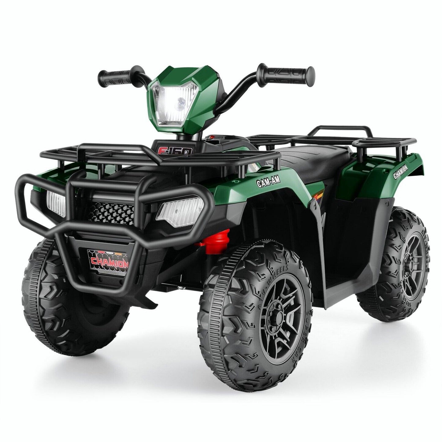 Electric 4-Wheeler Quad for Kids - 12V Battery Powered Ride-On Car in 6 Color Options