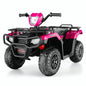 Electric 4-Wheeler Quad for Kids - 12V Battery Powered Ride-On Car in 6 Color Options