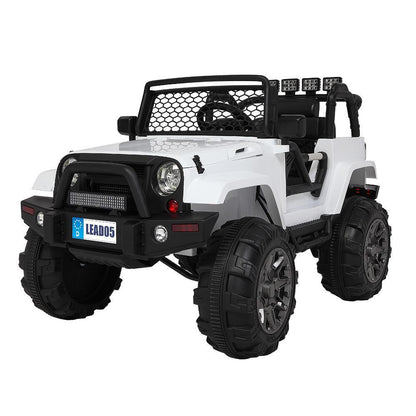 Electric 12V Kids Ride On Car with Remote Control and LED Lights - Perfect Gift for Little Drivers!