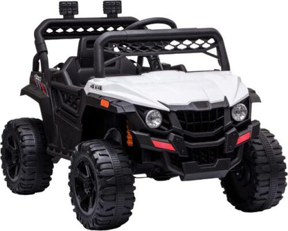 Electric 2-Seater Jeep for Kids with MP3 and LED Lights - 12V Battery Powered for Safe Fun!