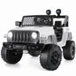 2022 Electric Kids Ride On Car Jeep with MP3 and LED Lights - 12V 7Ah Battery, 2 Seater