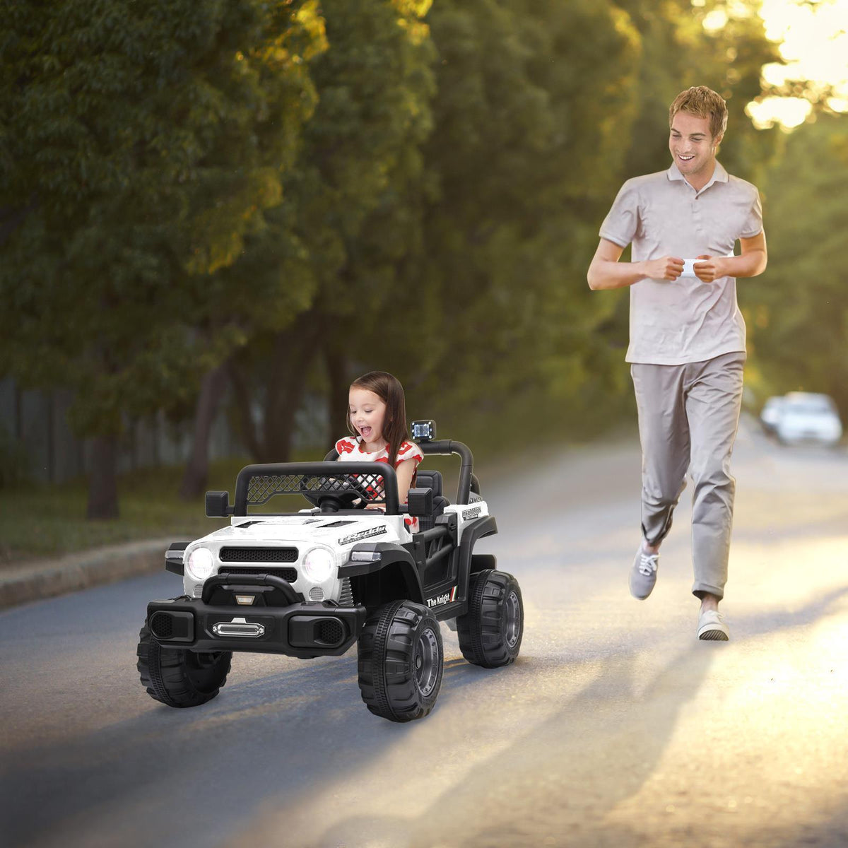 Electric 3-Speed Kids Ride-On Truck with 2.4G Remote Control - Perfect Gift for Children (12V 4.5A)