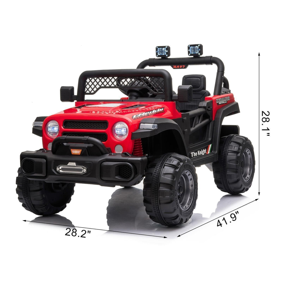 Electric 3-Speed Kids Ride-On Truck with 2.4G Remote Control - Perfect Gift for Children (12V 4.5A)