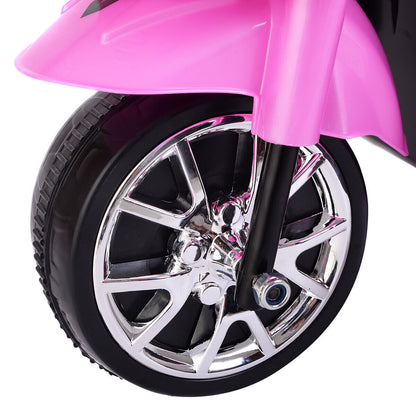 Electric 3-Wheel Ride On Motorcycle for Kids - 6V Battery Powered Bicycle for Christmas Fun