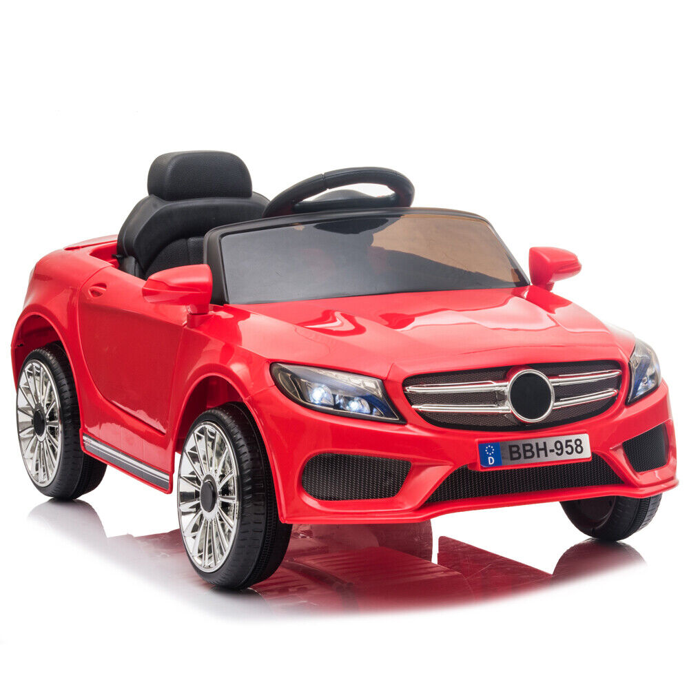 Electric 4 Colors 12V Kids Ride-On Car with 3 Speeds and Remote Control