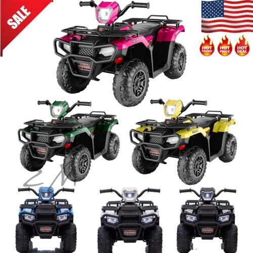 Electric Ride-On ATV for Kids Ages 3 and Up - 4 Wheels Toy Vehicle