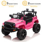 Electric 4-Wheel Ride-On Car Truck for Kids with Remote Control - 12V, 62 Lbs