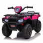 Electric 4-Wheeler ATV Quad for Kids with LED Lights, MP3 Player, and USB Port