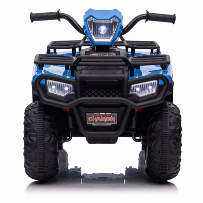 Electric 4-Wheeler ATV Quad for Kids with LED Lights, USB and MP3 Player - Suitable for Girls and Boys Aged 09