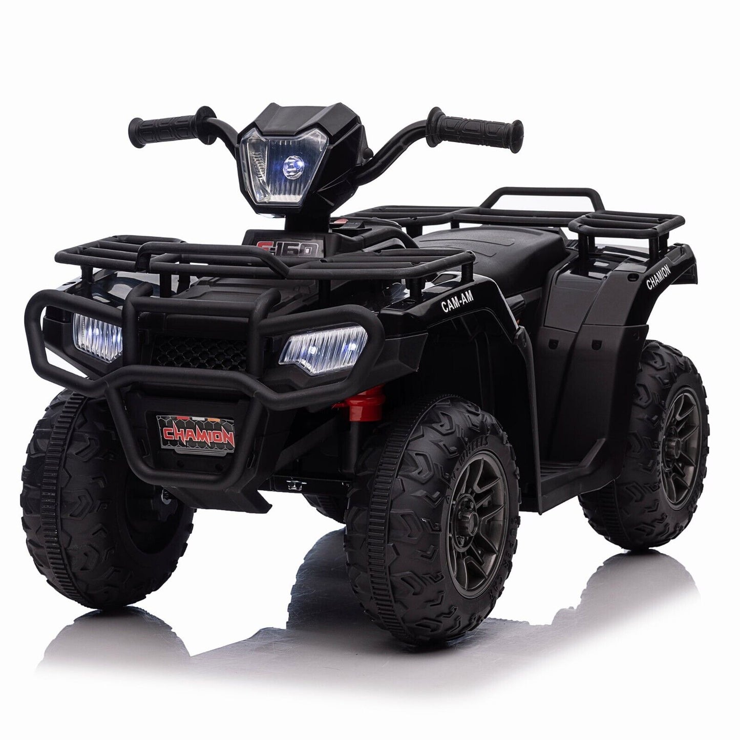 Kids Electric ATV with AUX and USB, 4-Wheeler Ride-On Car for Children - 12V