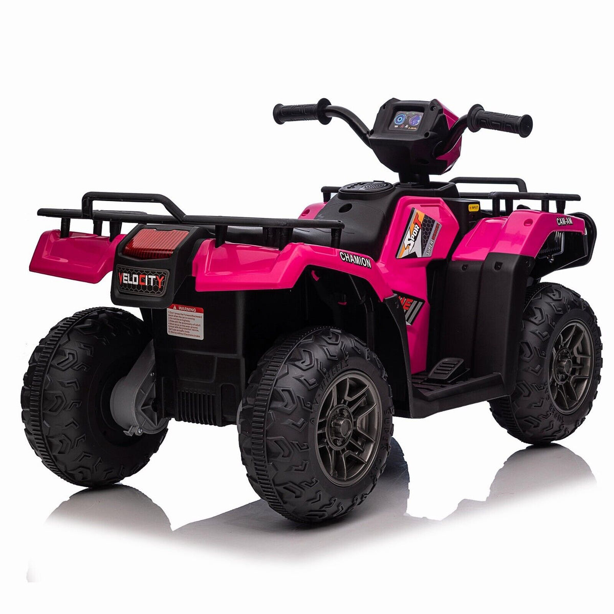 Kids Electric ATV with AUX and USB, 4-Wheeler Ride-On Car for Children - 12V