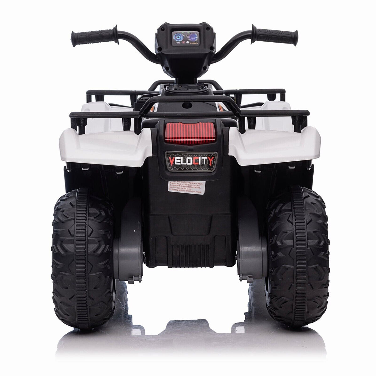 Kids Electric ATV with AUX and USB, 4-Wheeler Ride-On Car for Children - 12V