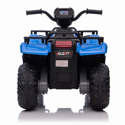 Electric 4-Wheeler ATV Quad for Kids with LED Lights, AUX Port, and USB