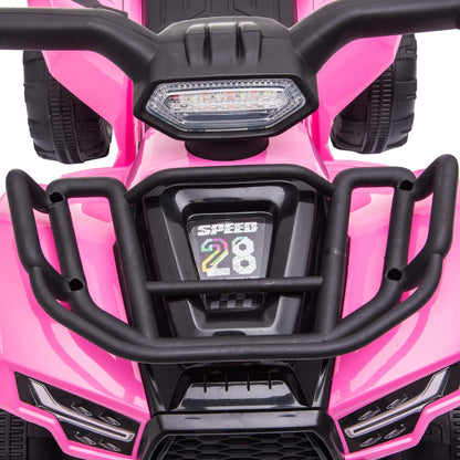 Electric 4 Wheeler ATV Ride-On Toy for Toddlers (Ages 1-3) - Powered by 6V Battery