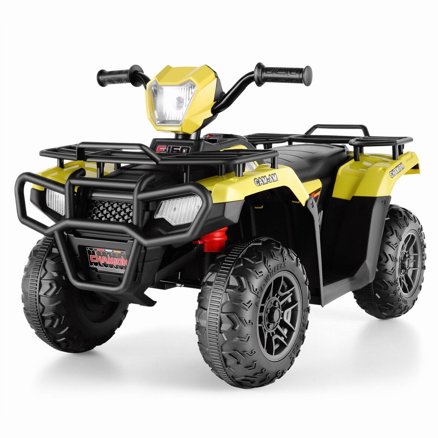 Electric 4-Wheeler ATV for Kids with AUX and USB Ports - 12V Ride-On Quad Car