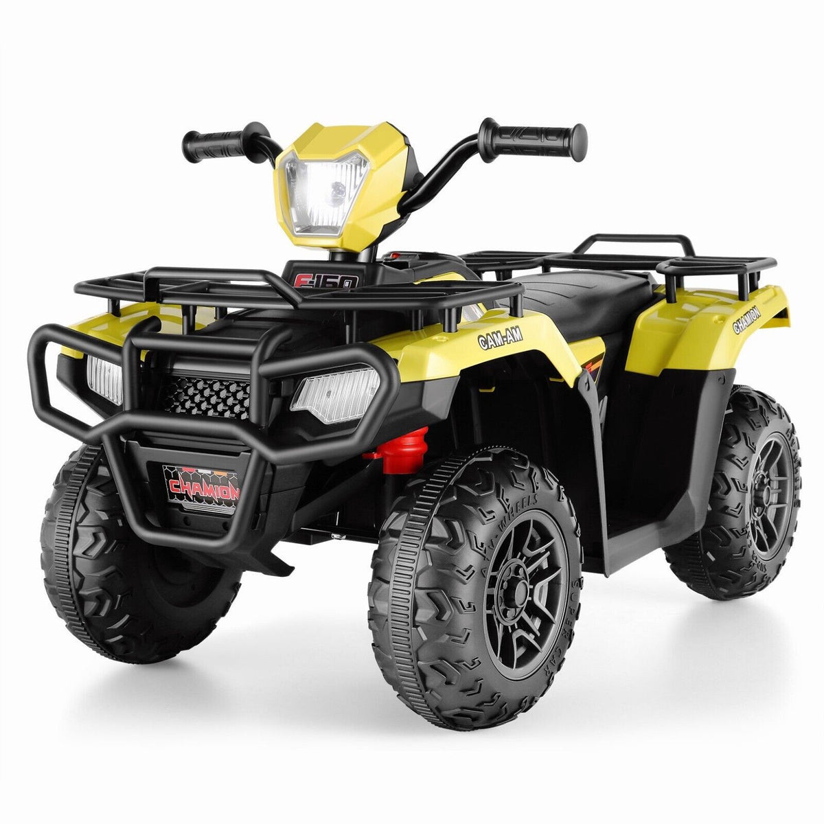 Electric 4-Wheeler Kids Ride on Car with LED Lights and MP3 Player - 12V 40W Battery-Powered ATV for Kids