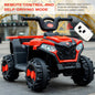 Electric 6V ATV 4-Wheeled Beach Ride-On Car for Kids - Battery Powered Toy for Christmas Gift