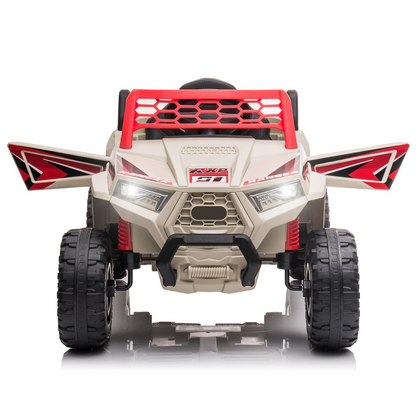 Electric ATV 4-Wheeler Quad Car Toy for Kids with MP3 and Horn - 12V Ride-On Truck