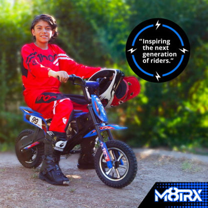Electric Dirt Bike for Kids and Teens - 24V Ride on Toy Motorcycle
