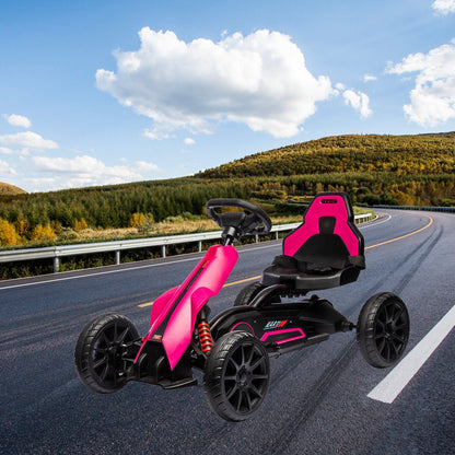Electric Drift Kart for Kids: Safe and Fun Ride-On Car with Accelerator Pedal (12V 7AH)