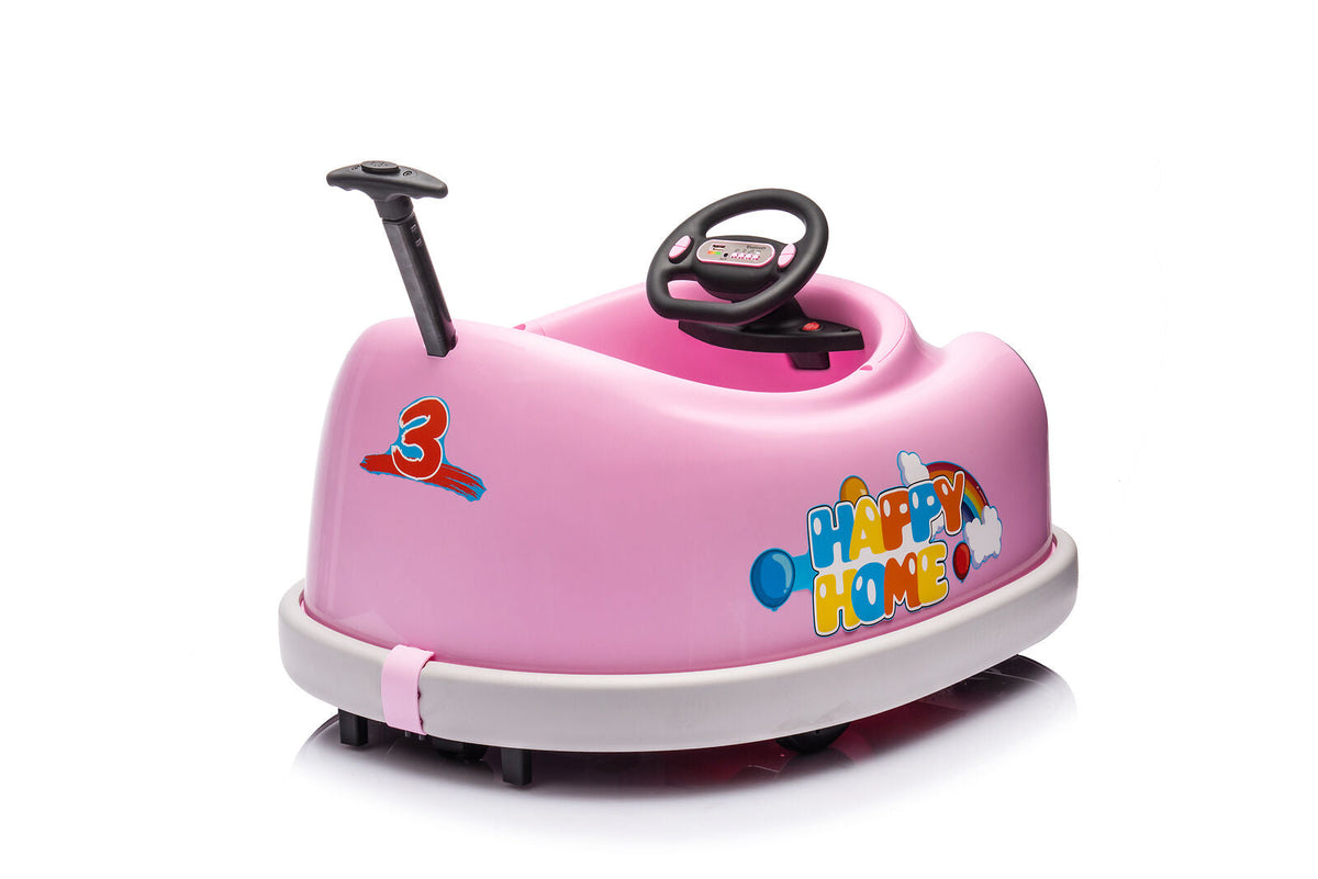 Electric Dual Drive Bumper Car for Toddlers - Self-Driving Fun Ride On Toy