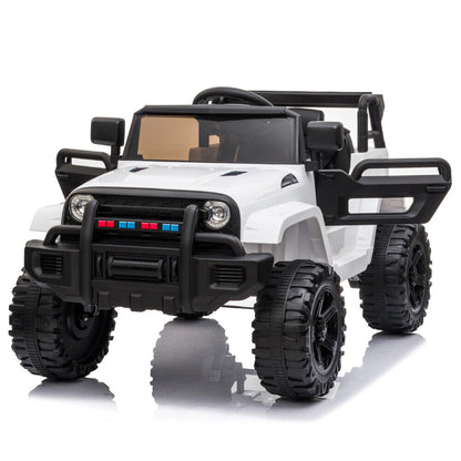 Electric Dual Drive Kids Ride On Car with Remote Control - Battery Powered Toy Vehicle