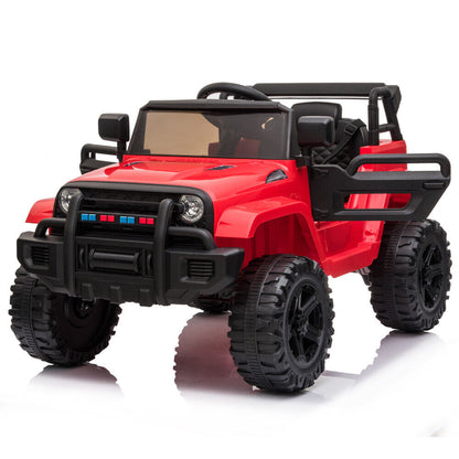Electric Dual Drive Kids Ride On Car with Remote Control - Battery Powered Toy Vehicle