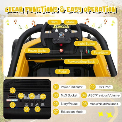 Electric Formula Racing Car for Kids with Remote Control - Perfect for Little Racers!