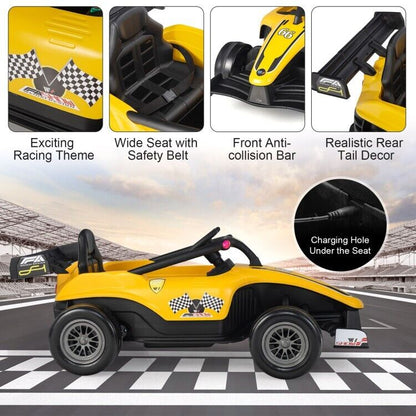 Electric Formula Racing Car for Kids with Remote Control - Perfect for Little Racers!
