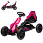 Electric Go Kart for Kids with 2 Speeds and EVA Wheels - 12V Battery Powered Ride On Car