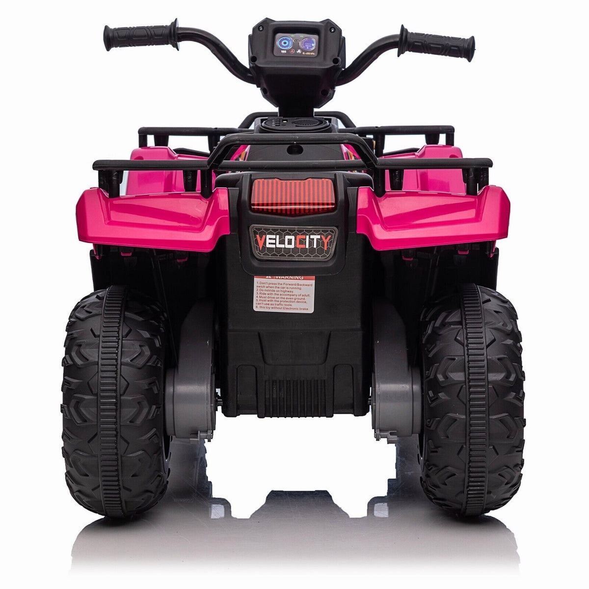 Electric Kids 4-Wheeler ATV Quad Ride On Car with LED Light and Music
